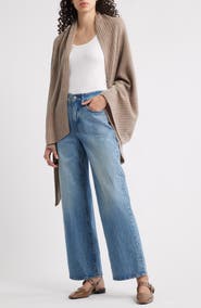 Nordstrom Rib Cashmere Travel Wrap