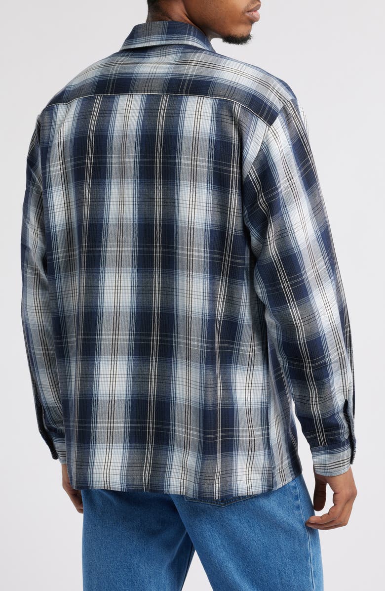 Carhartt Work In Progress Blanton Loose Fit Plaid Button-Up Shirt, Alternate, color, 