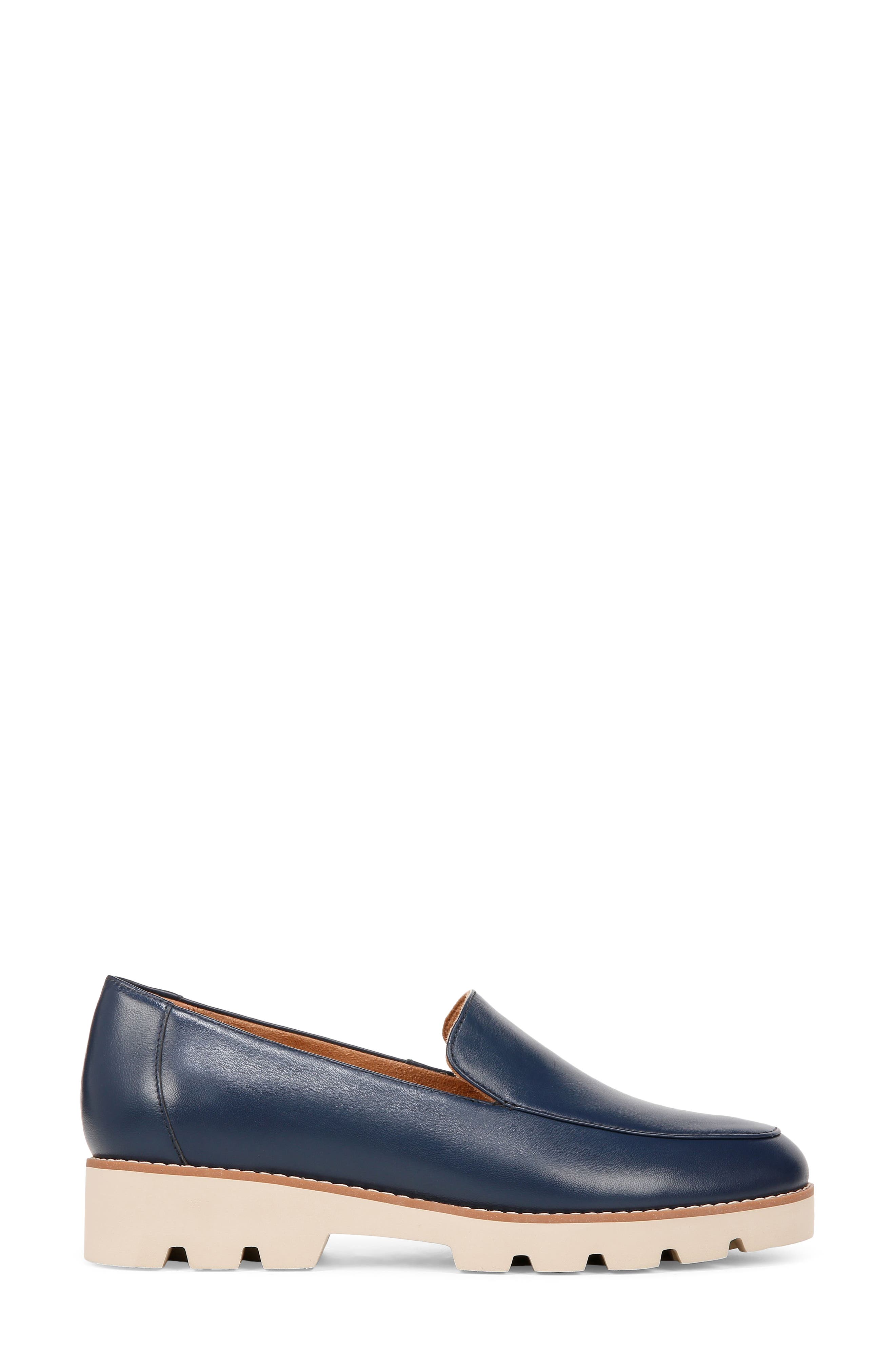 Kensley Loafer, Alternate, color, NAVY
