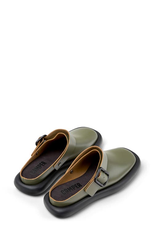 Camper Onda Slingback Mule In Medium Green