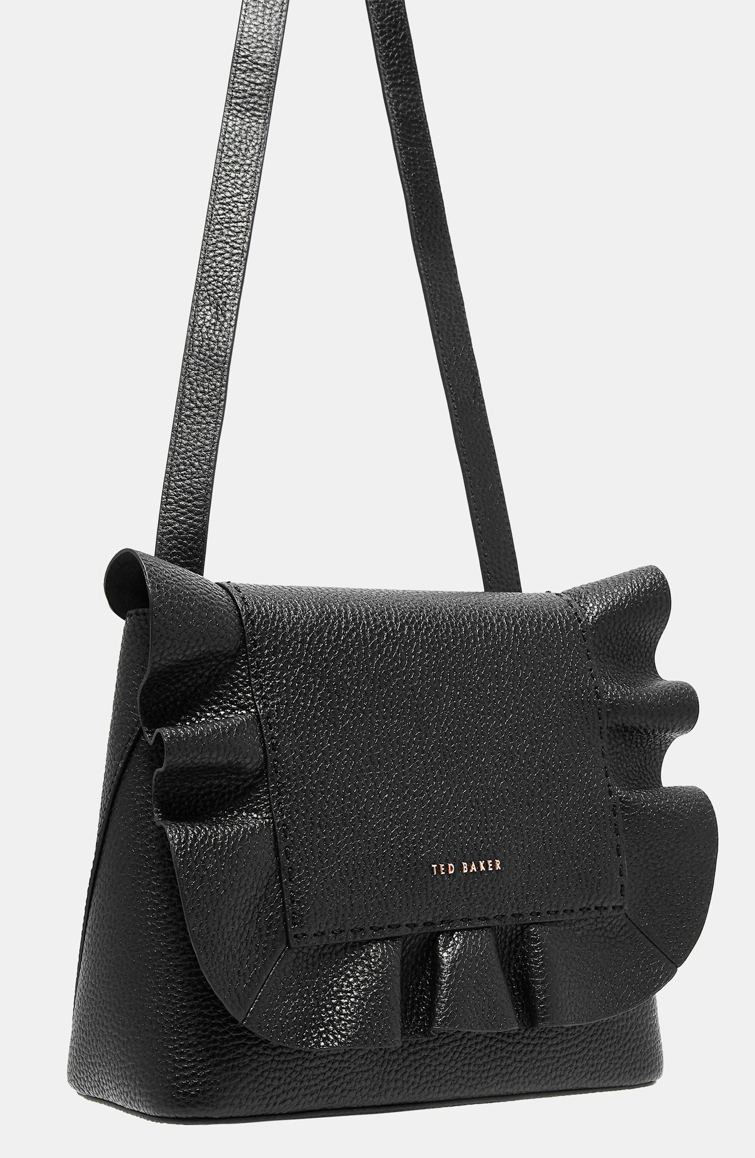 Ted Baker London Rammira Leather Convertible Backpack, Alternate, color, 