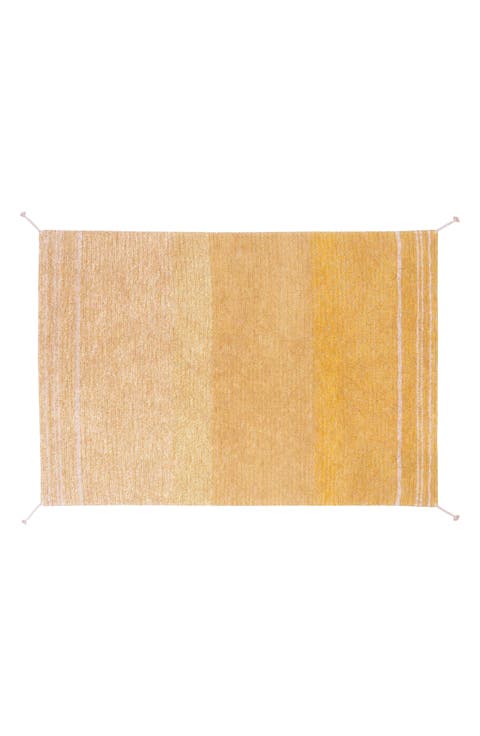 Reversible Washable Recycled Cotton Blend Rug