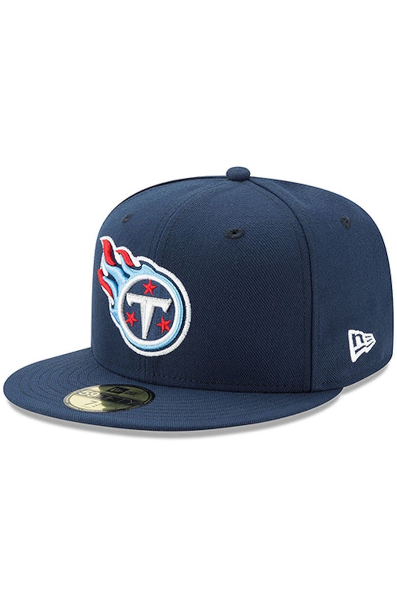 New Era Men's New Era Navy Tennessee Titans Omaha 59FIFTY Hat, Alternate, color, 