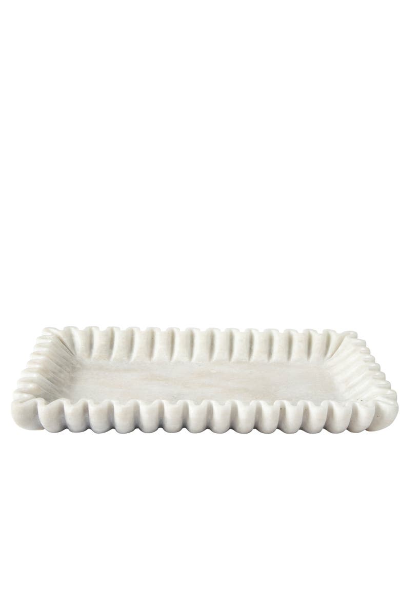 Be Home Waterloo Platter, Alternate, color, White