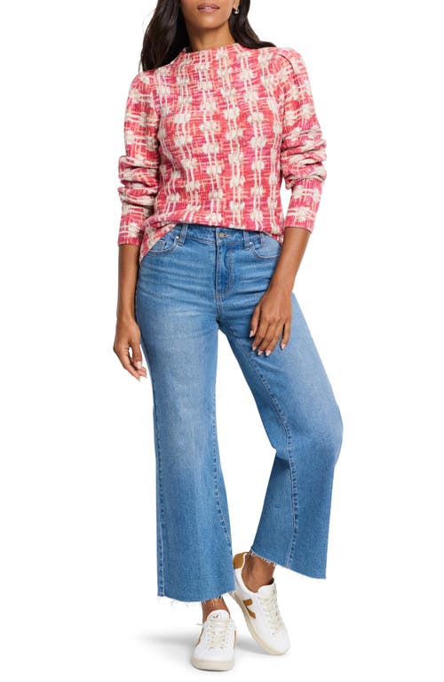 NIC + ZOE NIC+ZOE WAFFLE STITCH SWEATER