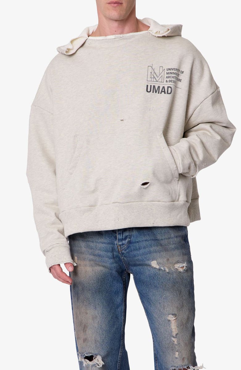 mnml UMAD Graphic Thermal Hoodie, Alternate, color, 