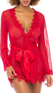 Oh La La Cheri Provence Lace Trim Wrap