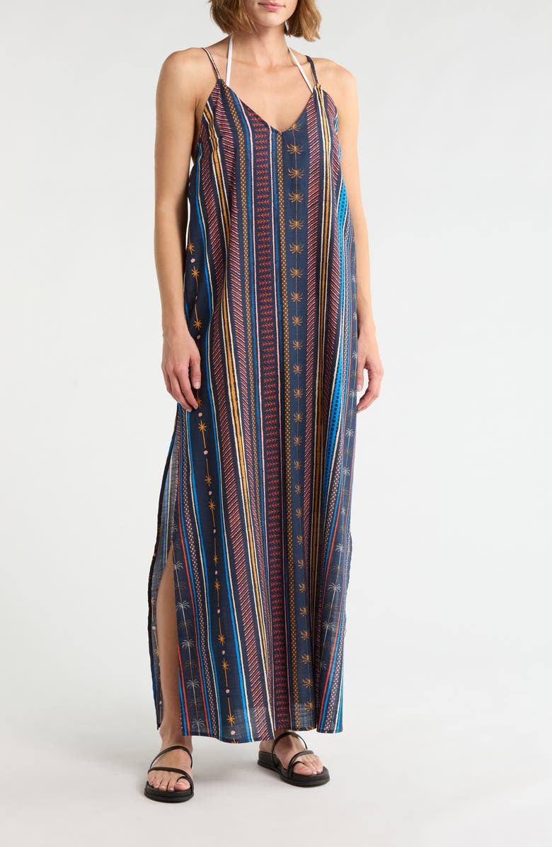Maaji Debbie Cover-Up Dress, Main, color, Blue