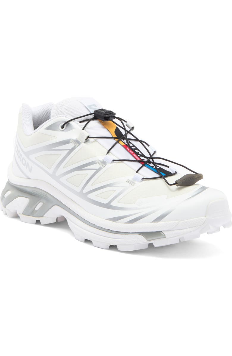 Salomon XT-6 Gore-Tex<sup>®</sup> Waterproof Sneaker, Main, color, White