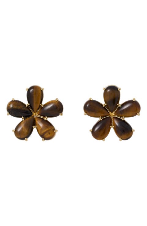 Flower Stud Earrings