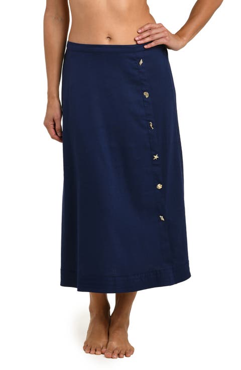 Harbor Breeze Midi Cover-Up Skirt