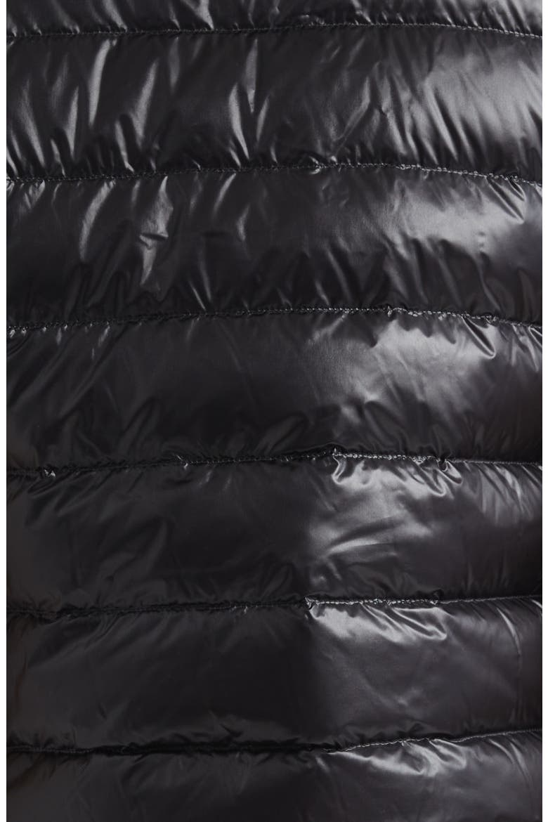 Gui Down Puffer Vest, Alternate, color, BLACK