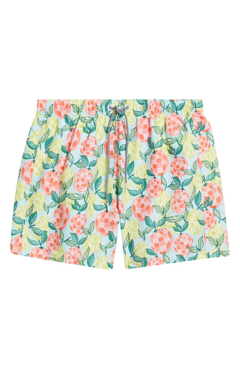 Boardies Citrus Disco Print Swim Trunks, Alternate, color, Multi
