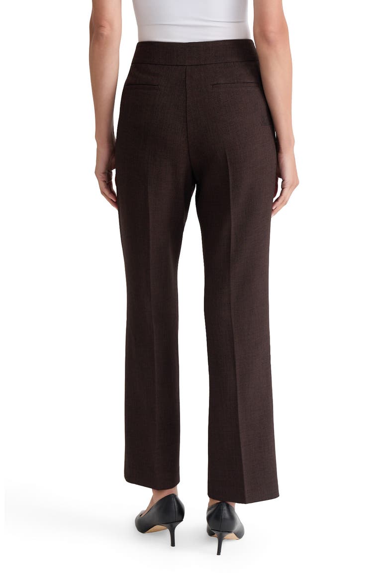 Straight Leg Ankle Pants, Alternate, color, RICH CHOCOLATE
