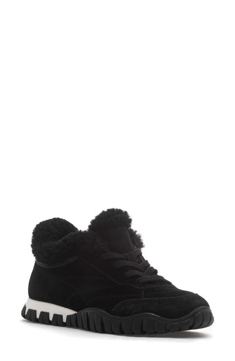 Qutie Genuine Shearling Lined Sneaker