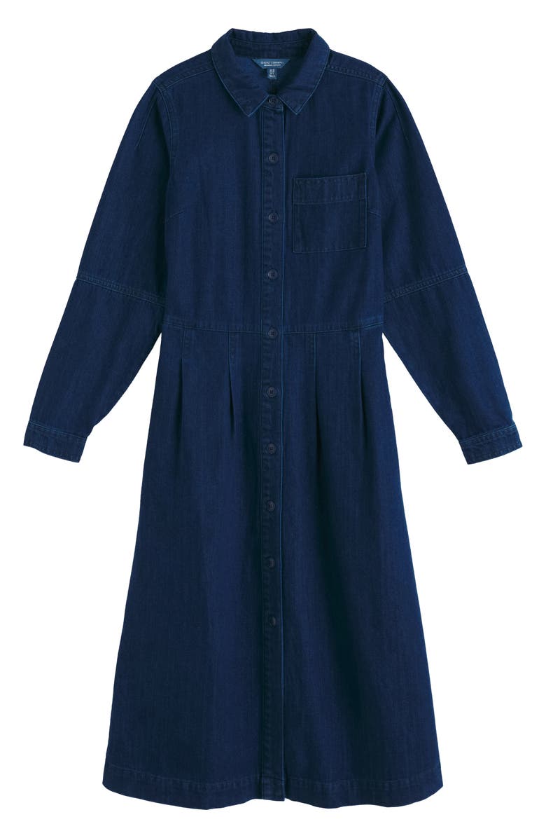 Seasalt Cornwall Outlines Denim Shirtdress, Alternate, color, Mid Wash
