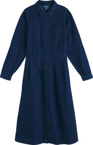 Seasalt Cornwall Outlines Denim Shirtdress