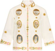 Maison Common Printed Popeline Blouse