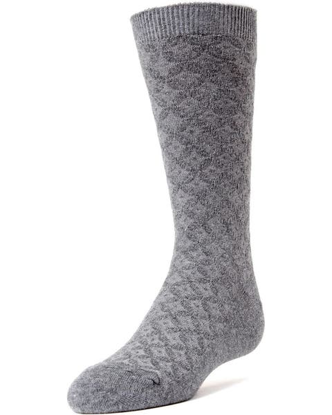 Diamonds and Dots Crew Socks (Big Kid)