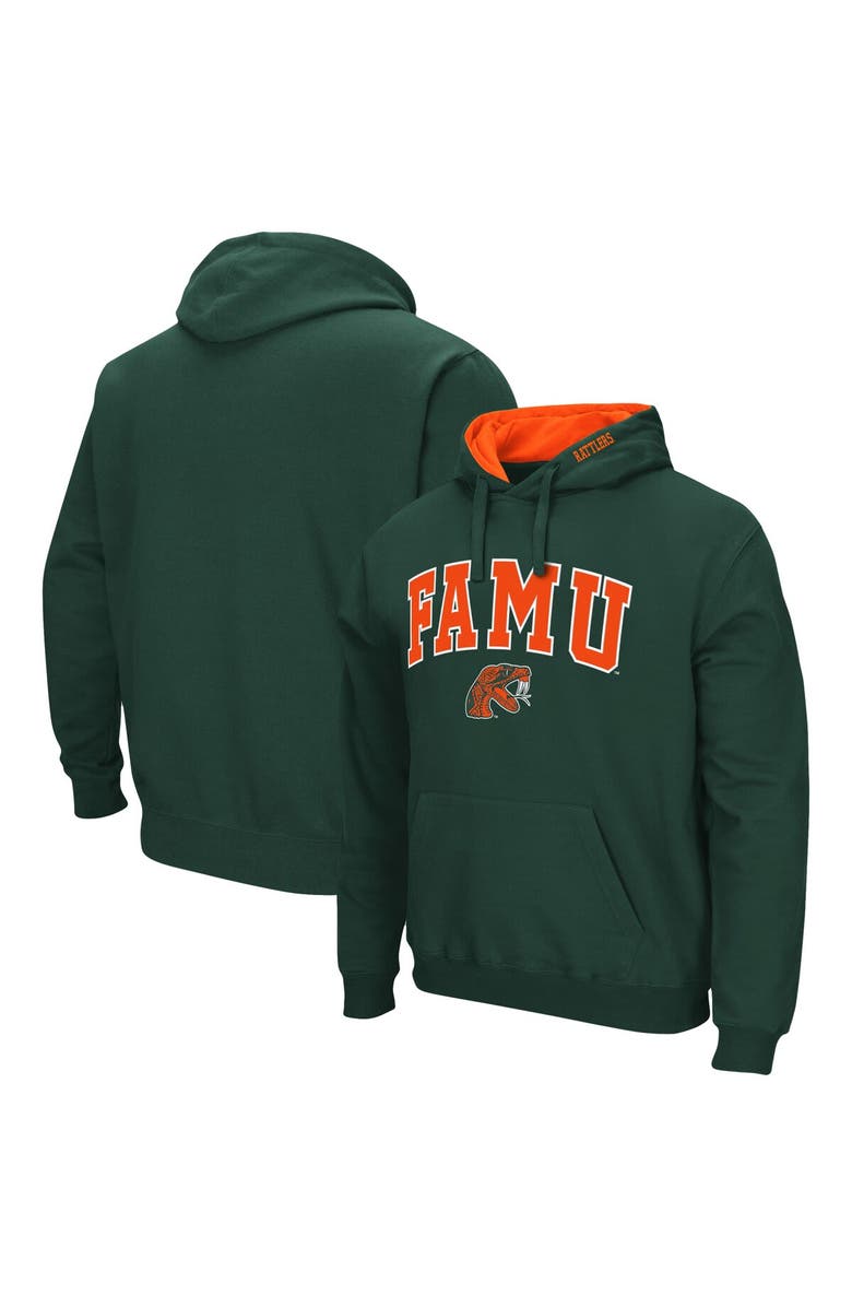 COLOSSEUM Men's Colosseum Green Florida A&M Rattlers Isle Pullover Hoodie, Main, color, Green