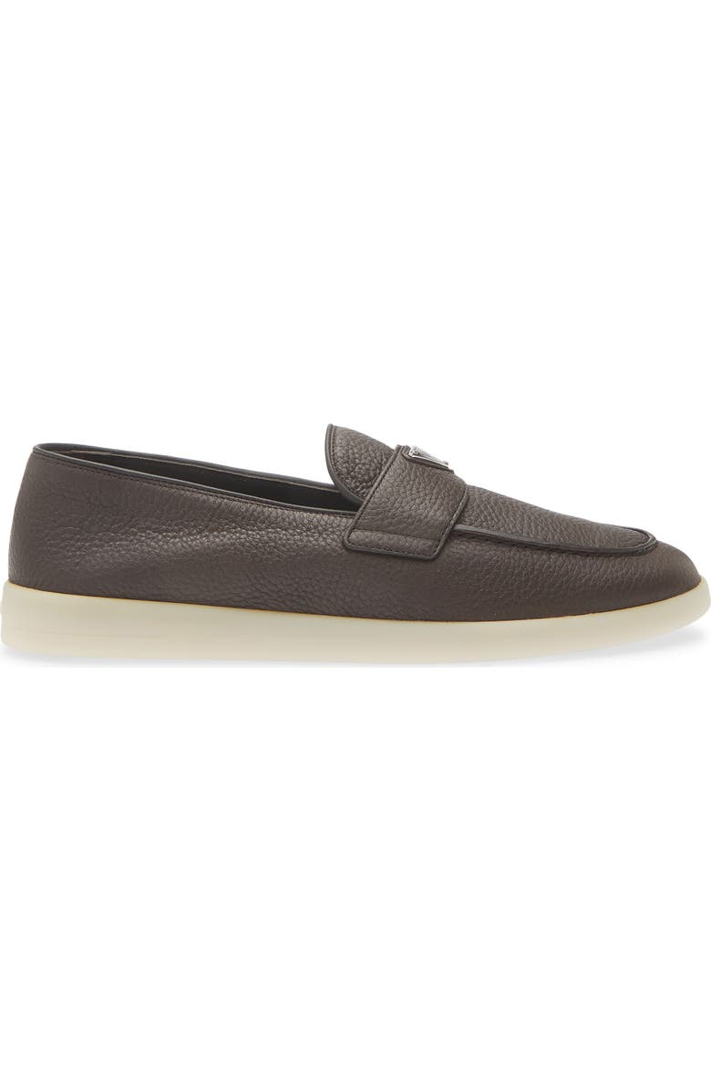 Prada St. Tropez Loafer, Alternate, color, Caffe
