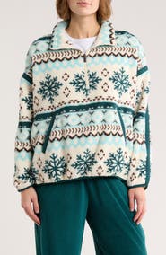 MARIKA Caliste Quarter Zip Sweatshirt