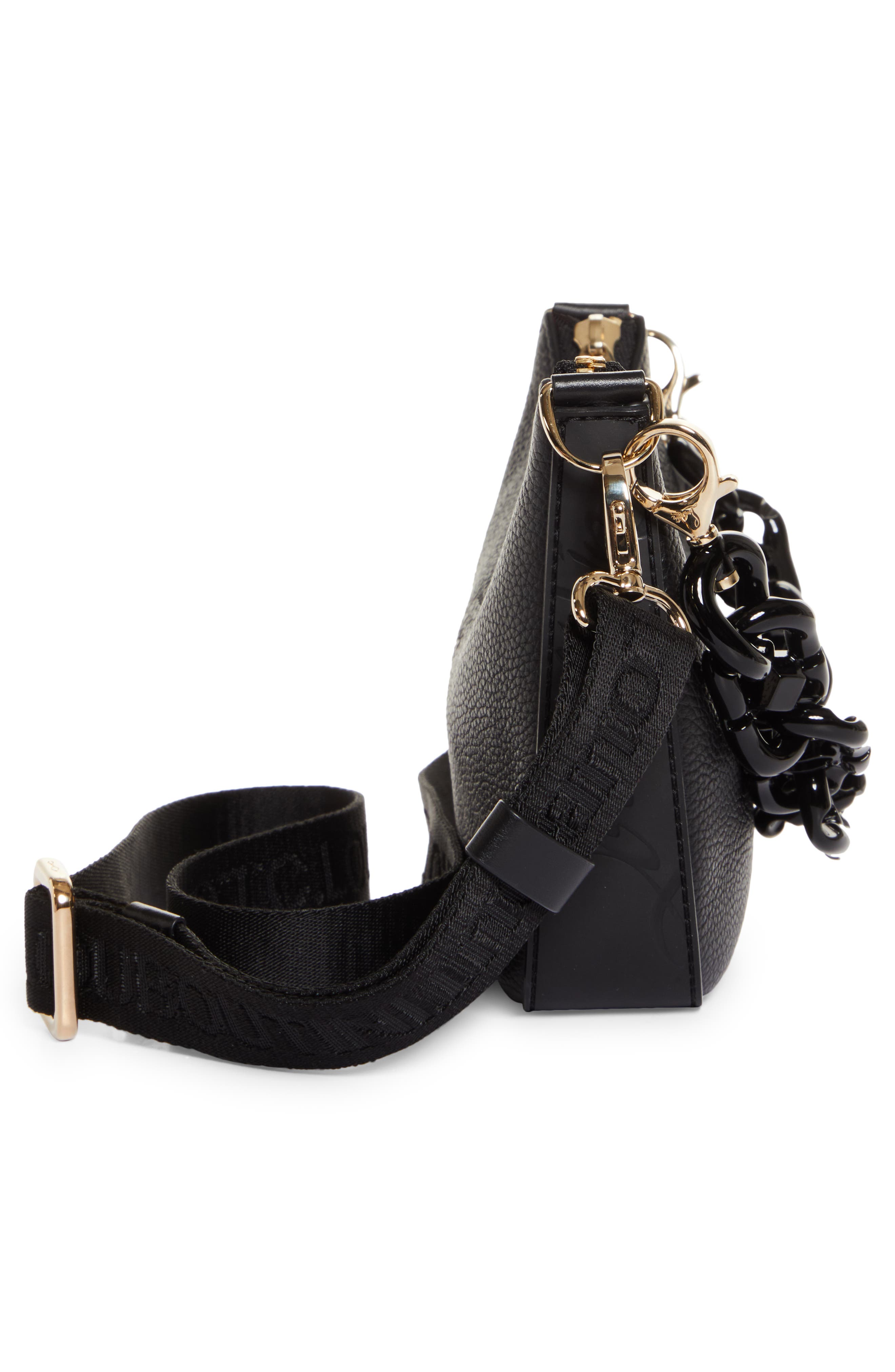 Christian Louboutin Mini Loubilab Leather Shoulder Bag, Alternate, color, 