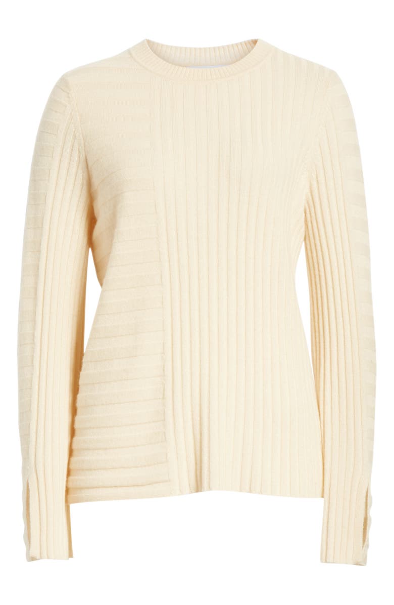 Equipment Emmaline Mixed Rib Wool & Cashmere Sweater, Alternate, color, 