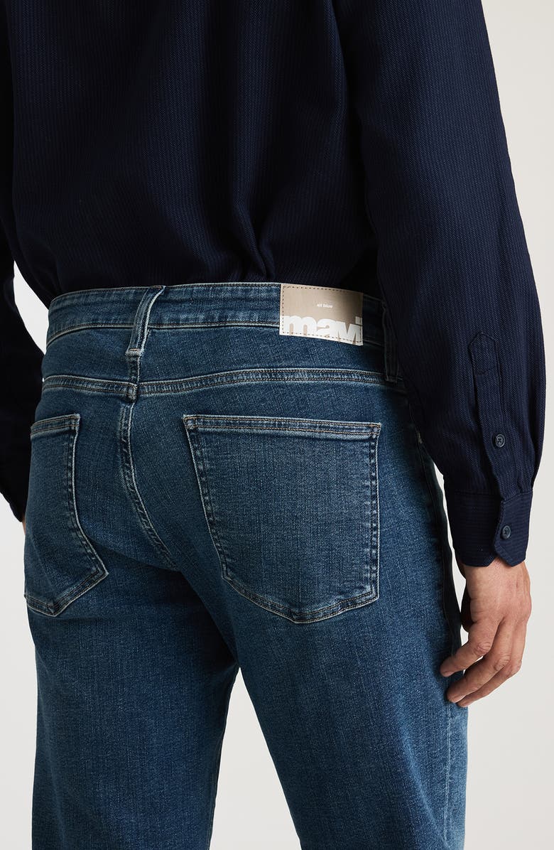 Mavi Jeans Marvin Relaxed Tapered Jeans, Alternate, color, Mid Brushed Classic Vintage