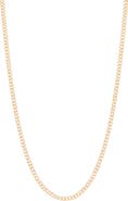FUZION CREATIONS Men's Curb Chain Necklace