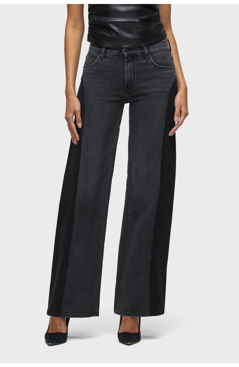 Hudson Jeans Lexi Seamed Wide Leg, Main, color, Double Side