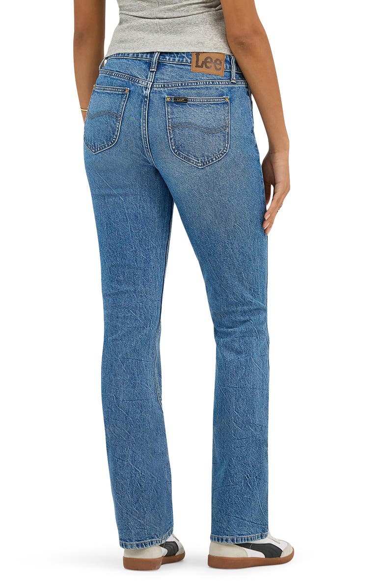 Lee The Boot High Waist Bootcut Jeans, Alternate, color, Future Friend