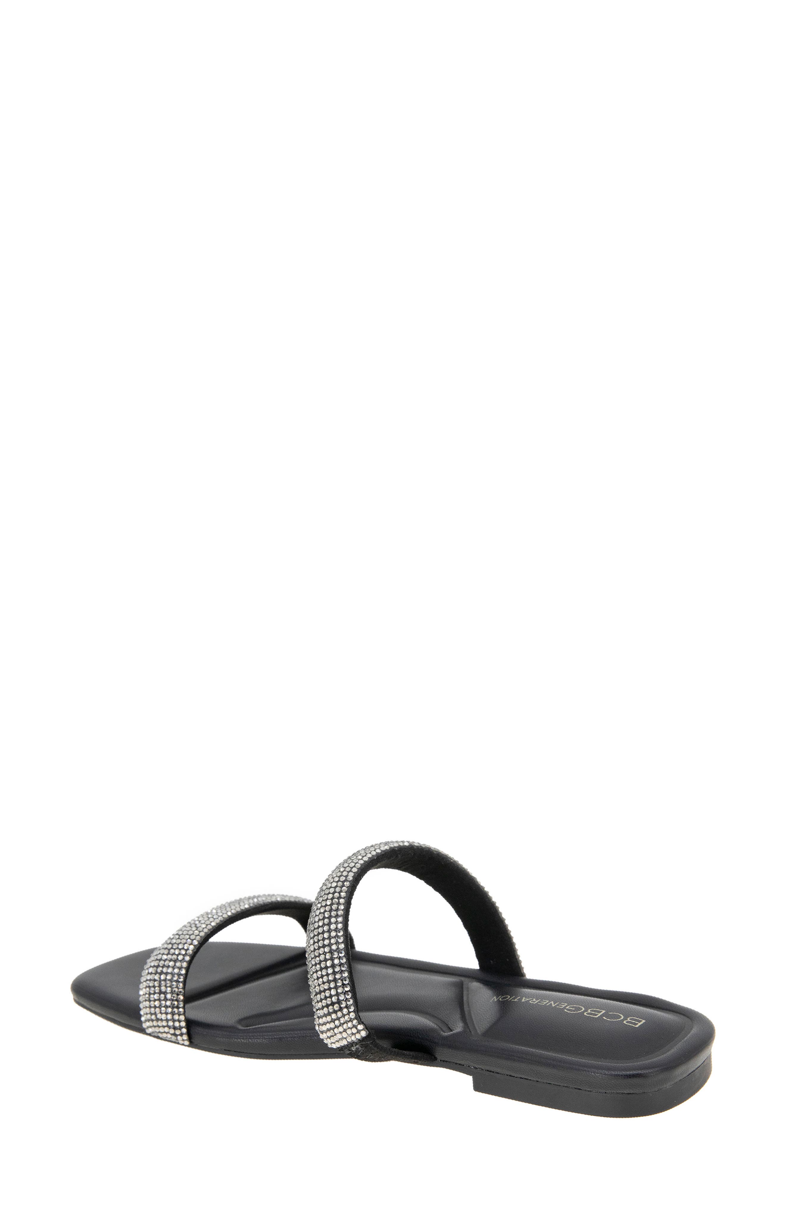 BCBGeneration Glannis Slide Sandal, Alternate, color, Black