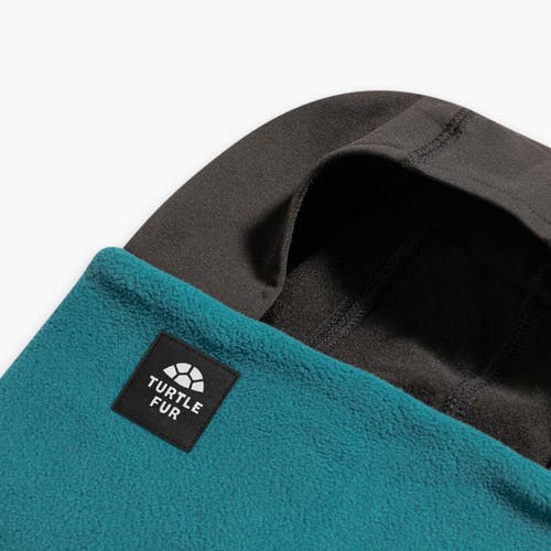 Turtle Fur Fleece Shellaclava Balaclava In Brown