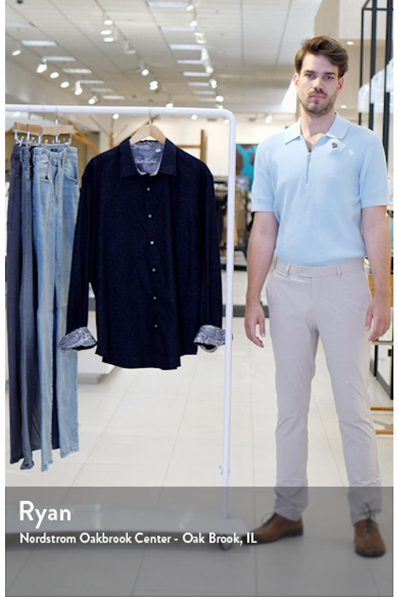 Bayview Cotton Button-Up Shirt video