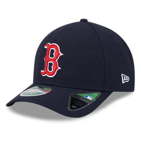 Men's New Era  Navy Boston Red Sox Player Replica 9FORTY Adjustable Hat