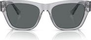 Versace 55mm Square Sunglasses