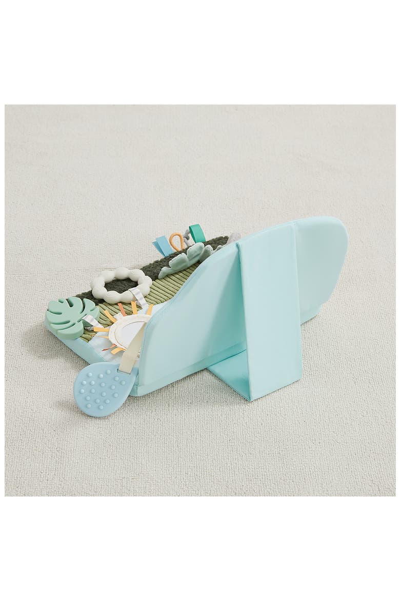 Elephant Tummy Time Toy, Alternate, color, GREEN