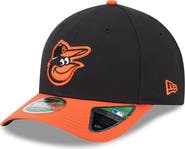 New Era Men's New Era  Black Baltimore Orioles Player Replica 9FORTY Adjustable Hat