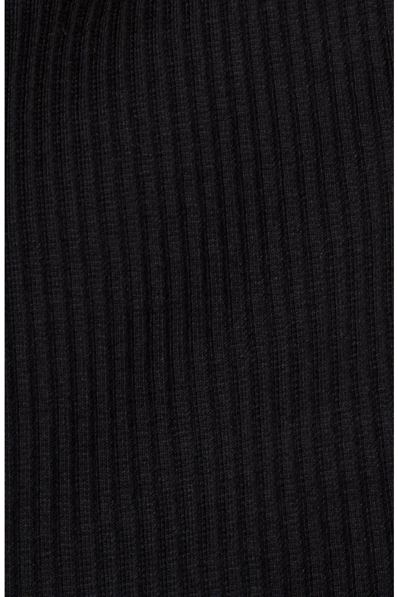 Gia Seamed Ribbed Bodysuit, Alternate, color, BLACK