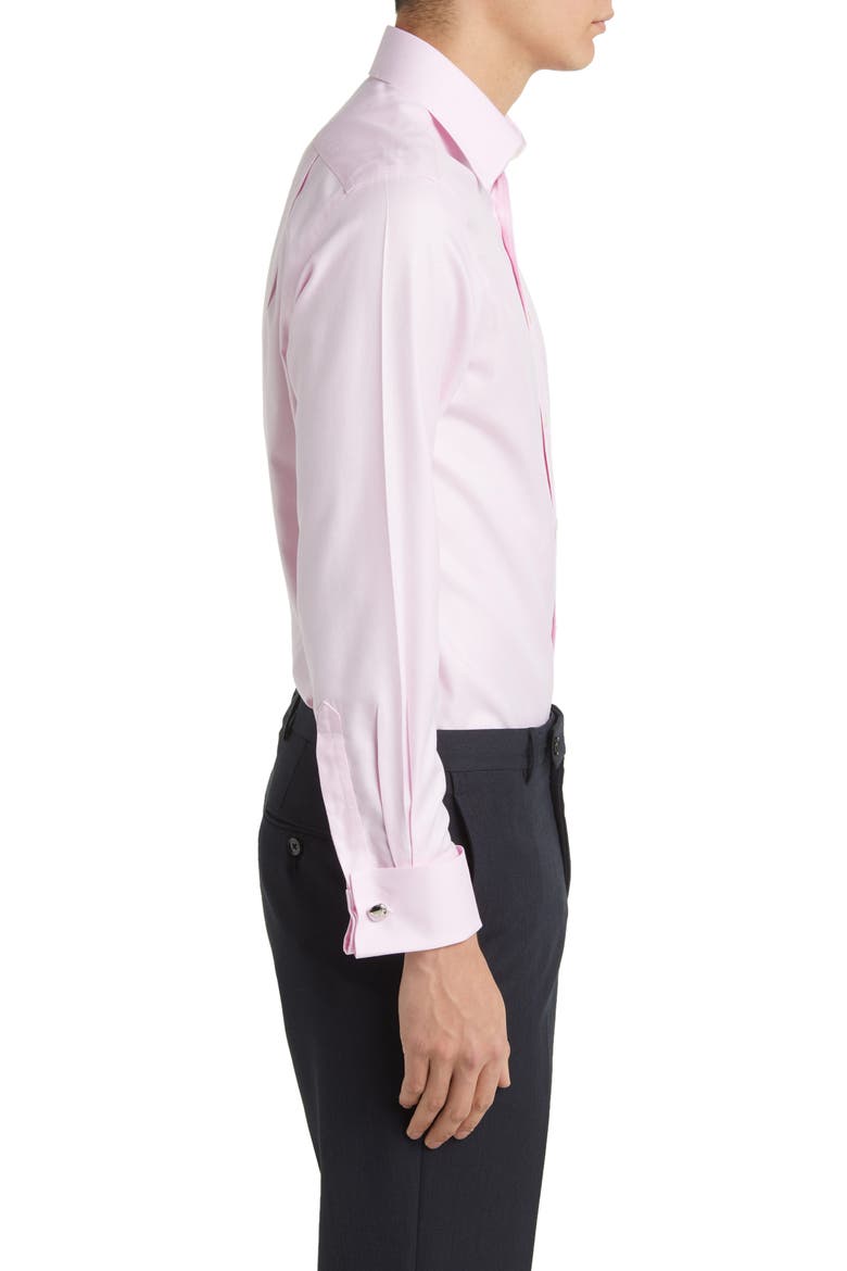 Non-Iron Twill Shirt, Alternate, color, PINK