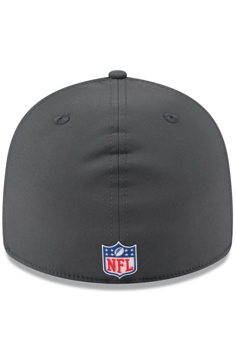 New Era Men's New Era Charcoal San Francisco 49ers 2025 Sideline Cold Weather Retro Crown 59FIFTY Fitted Hat, Alternate, color, 