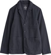 Seasalt Cornwall Tollgate Herringbone Linen & Organic Cotton Blazer