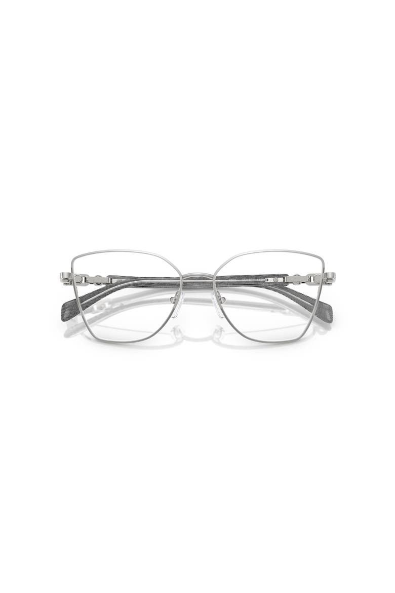 55mm Butterfly optical glasses, Alternate, color, Silver