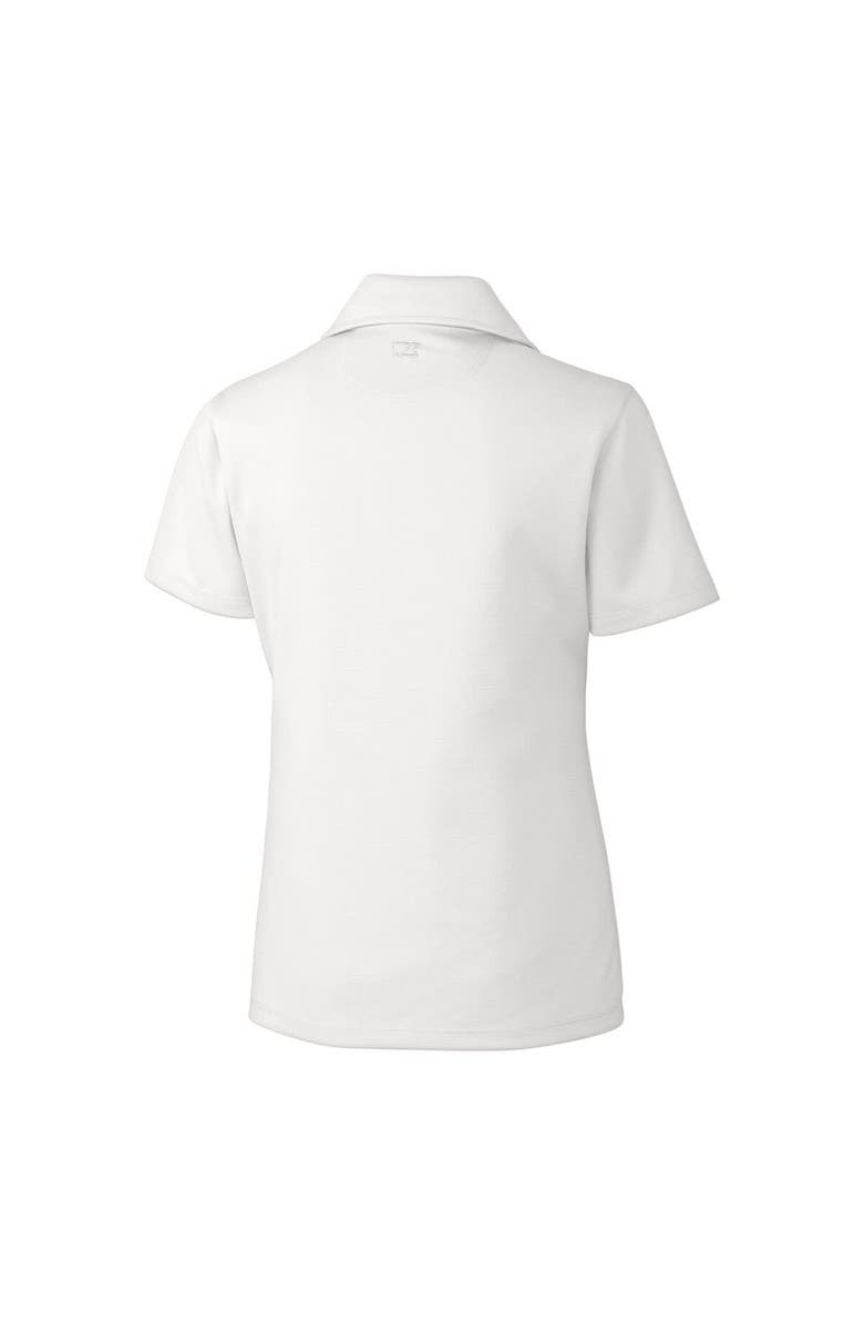 Cutter & Buck Women's Cutter & Buck  White Indianapolis Indians CB DryTec Genre Textured Solid Polo, Alternate, color, 