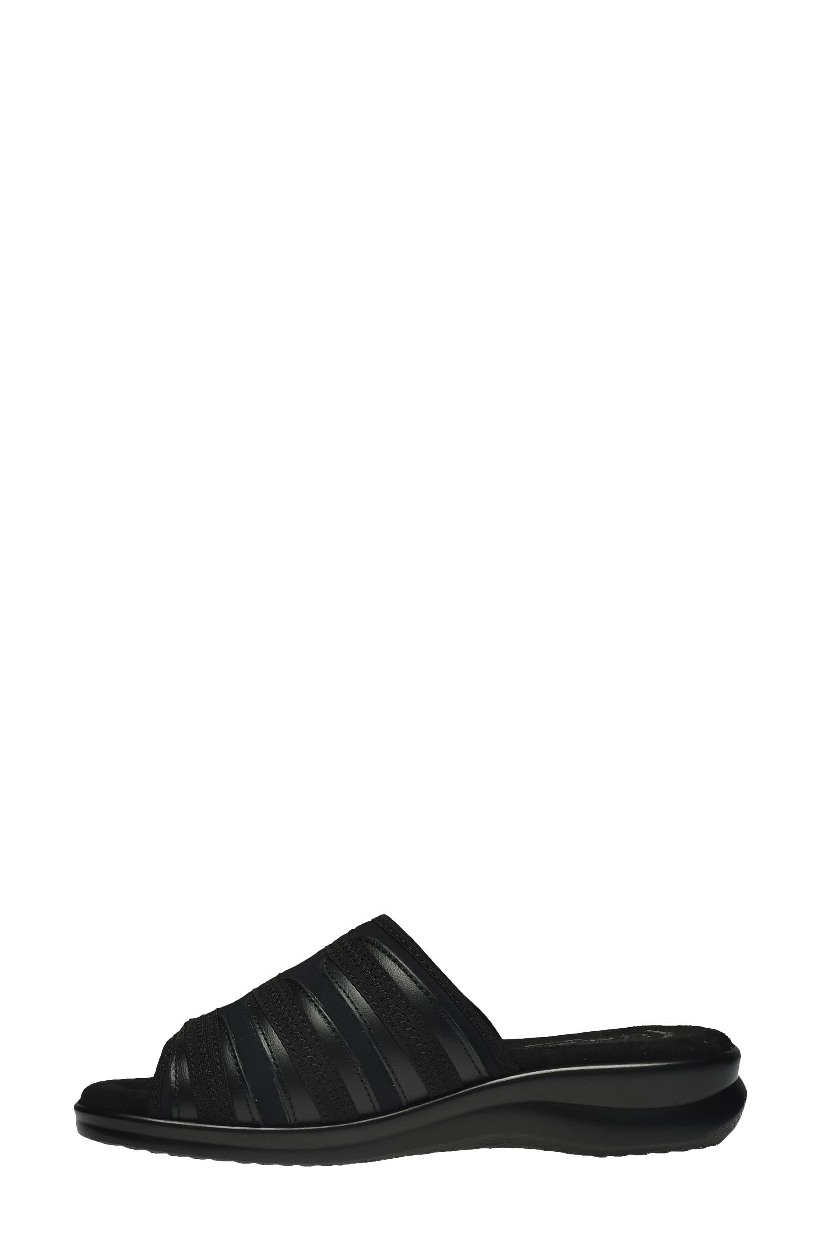 Swift Slide Sandal, Alternate, color, BLACK