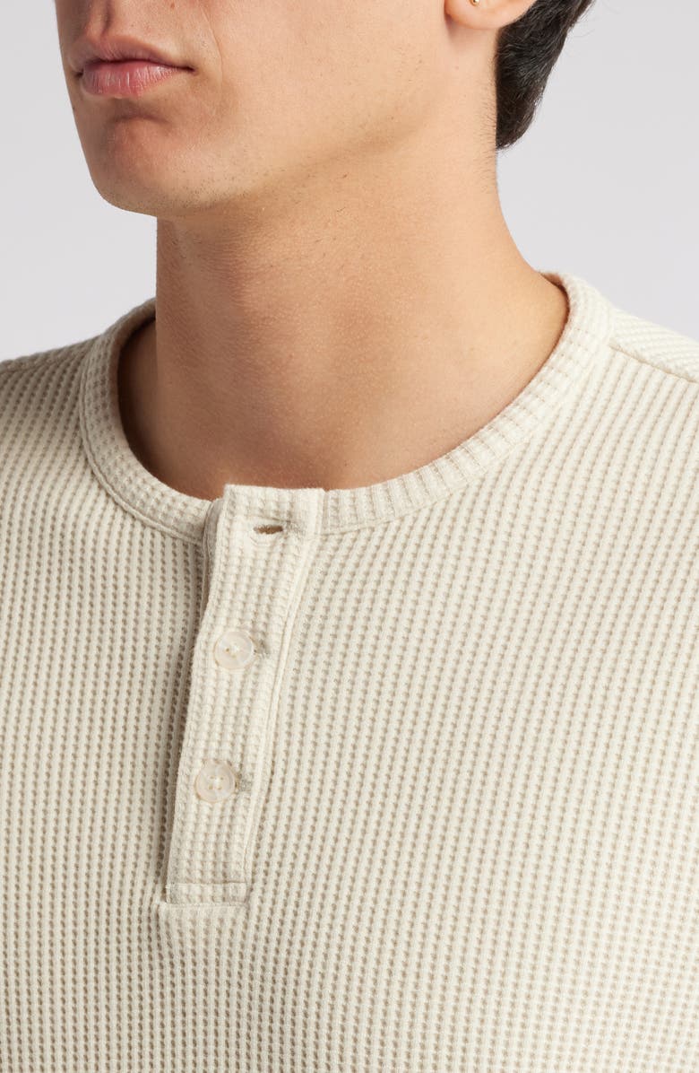 Vince Chunky Waffle Knit Henley, Alternate, color,