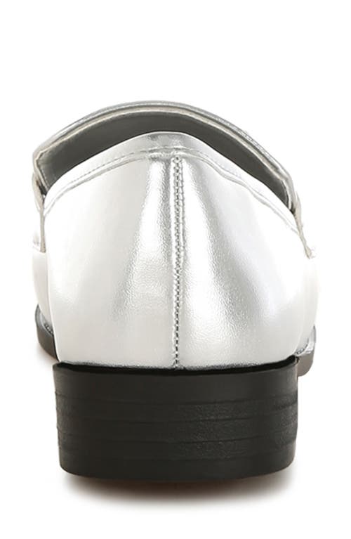 Rag & Co Dendron Bit Loafer In Silver