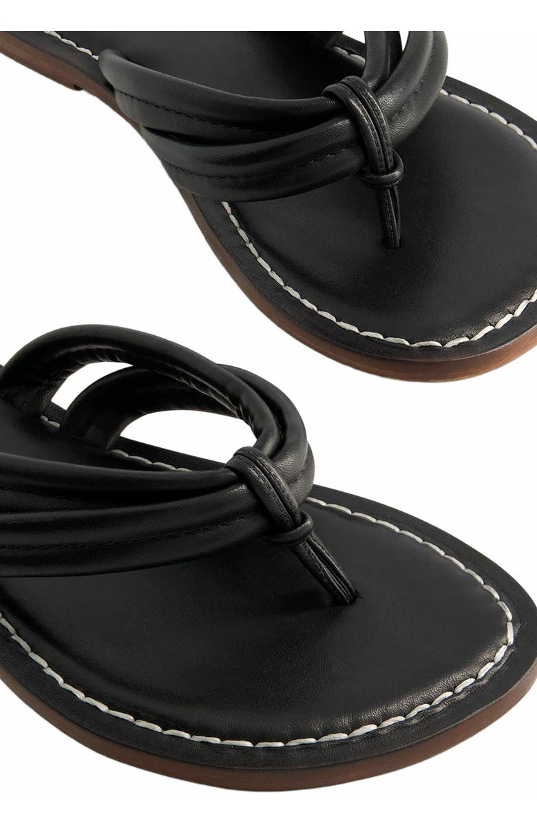 Bernardo Footwear Miami Thong Sandal, Alternate, color, Black