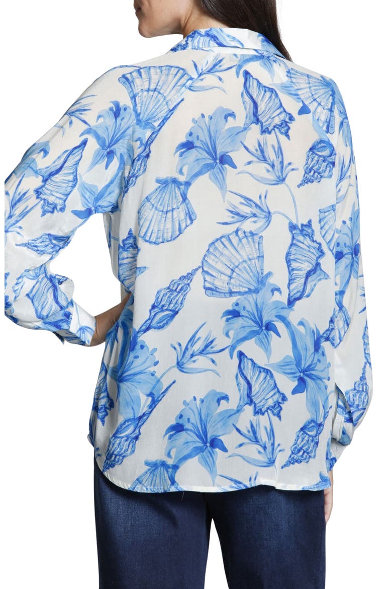 Print Popover Top, Alternate, color, BLUEWHITE